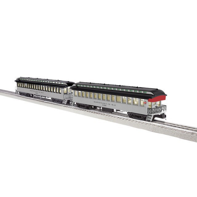 Lionel O MOW Coach/Observation 2-Pack