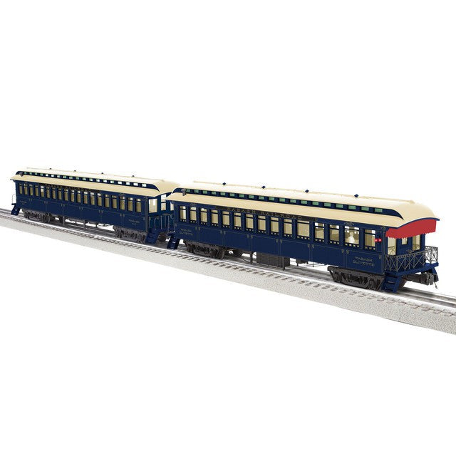 Lionel O Wabash Coach/Observation 2-Pack