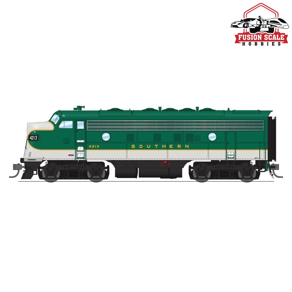 Broadway Limited HO P4 F3A Diesel SOU #4214/grn&aluminum DC/DCC Sound