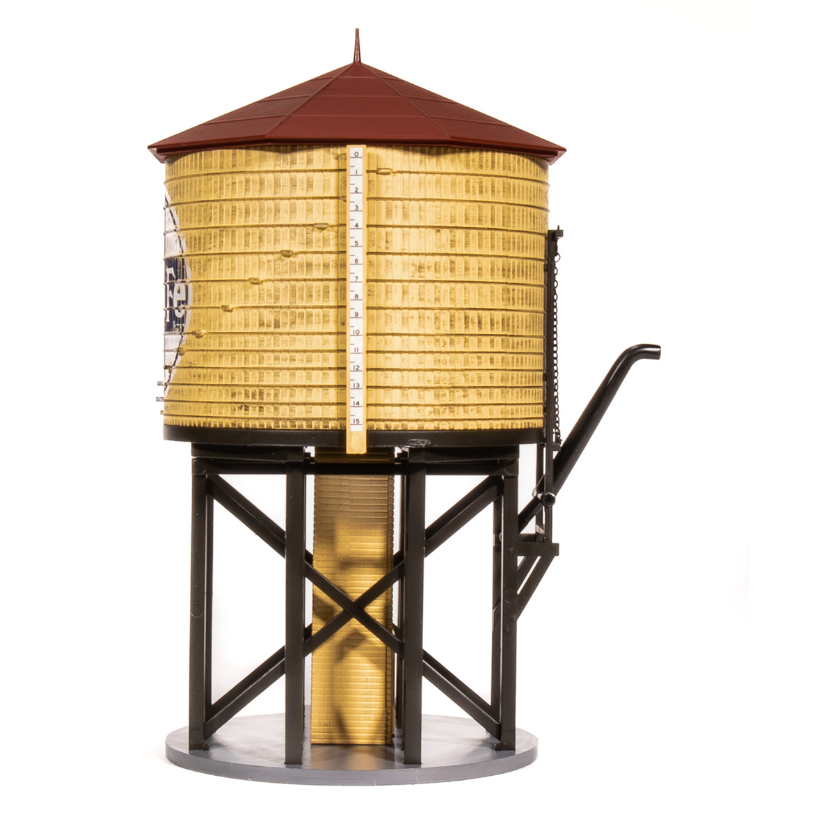 Broadway Limited 7914 Operating Water Tower w/ Sound, ATSF, Weathered, HO
