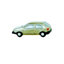 Plastruct O gauge  Polyethylene Plastic Automobile Rabbit (2 per pack)