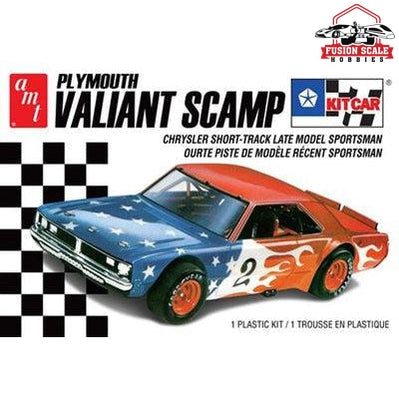 AMT Models 1/25 Plymouth Valiant Scamp Kit Car Model Parts Warehouse