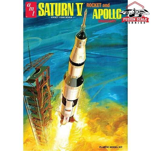AMT Models Saturn V Rocket 1/200 Model Parts Warehouse