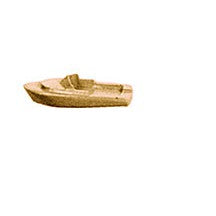 Plastruct Plastic Motor Boat (1 per pack)