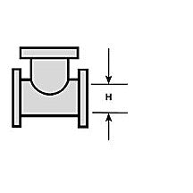 Plastruct 3/32" Gray Butyrate Check Valve for TB-3 (5 per pack)