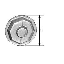 Plastruct Dollhouse Clear Coolly Octagonal Hot Tub (1 per pack)
