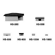 Plastruct White Styrene Layout Houses (10 per pack)