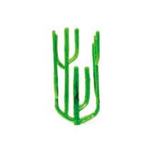 Plastruct 3-1/2" Eco no Saguaro Cactus (4 per pack) - Sold Out and Discontinued